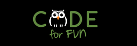 Code for fun with an owl logo